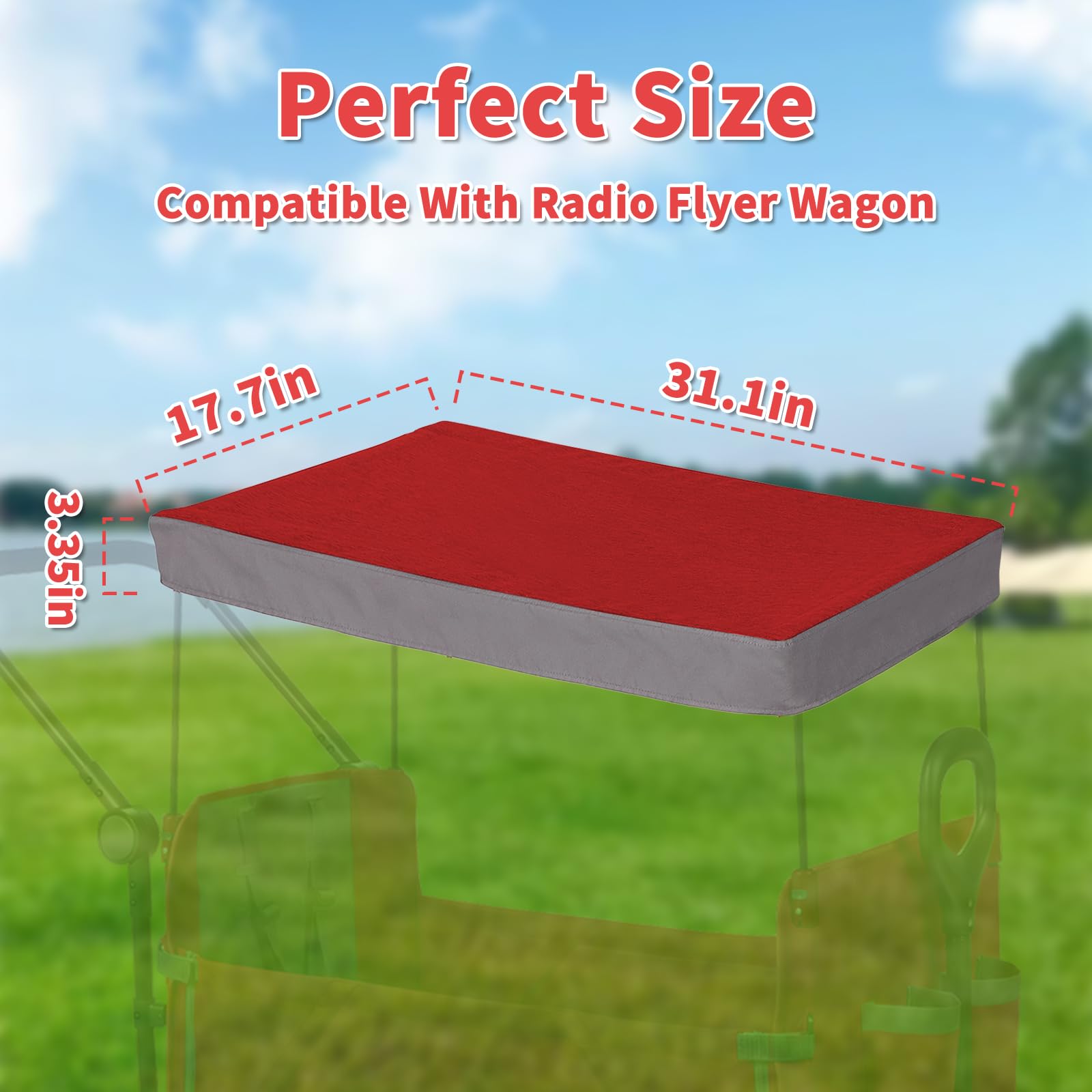 Amazon.com: Wagon Canopy Attachment Compatible with Radio Flyer